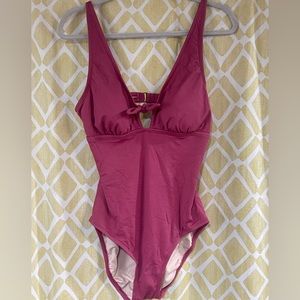 One piece bathing suit